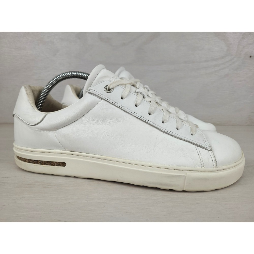 Birkenstock Bend Low Decon Mens Sneakers US 10-10.5 EU 43L White Leather Comfort